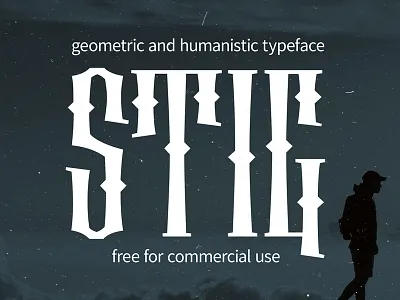STIG Typeface free new tattoo type typeface typogaphy vyaz