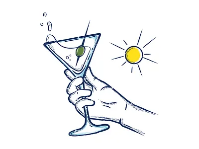 Quarantini adobe illustrator ai design graphic graphite illustration illustrator quarantine vector