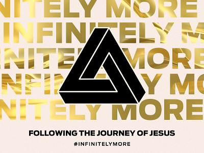 Infinitely More church design graphic design