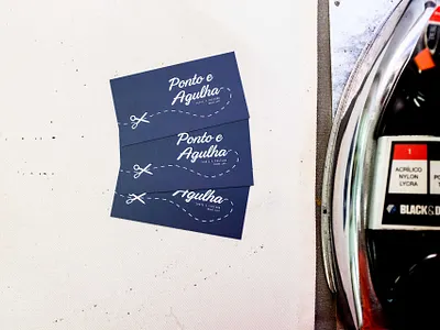 ponto & agulha needle redesign sewing thread