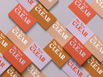 The New Clear brand brandidentity branding cosmetics identity packaging packagingdesign