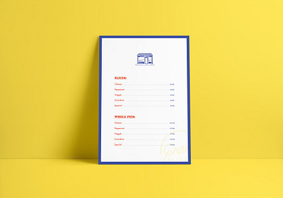 GS Pizza Identity and Collateral pt.2 branding graphicdesign icon icondesign identity identitydesign illustration logodesign typography vector