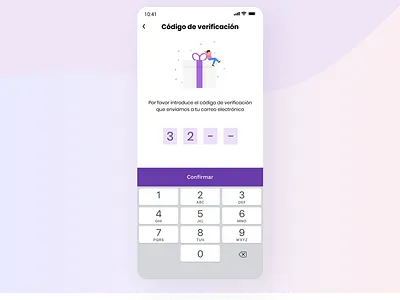 Verification code app clean code ui verification