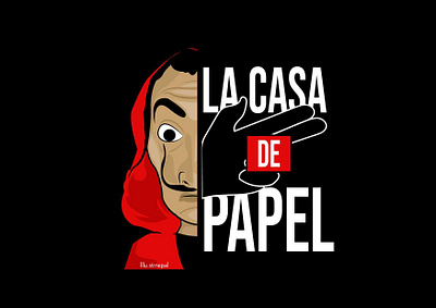 LA CASA DE PAPEL art design graphicdesign graphics illustration illustrator lacasadepapel moneyheist nepal vector