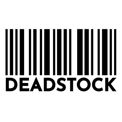 deadstockLOGO bar code blockchain branding logo design logo design concept