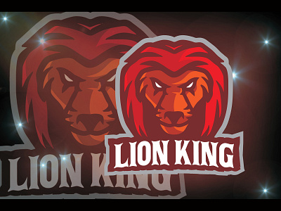 Lion King Logo Esport angry animal badge design emblem esport gaming graphic head icon illustration king leo lion logo mascot sport symbol vector wild