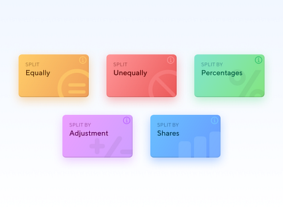 Cards 3d app cards cards design cards ui finance icon design illustraion illustration ios mobile mobile app mobile ui money money app redesign splitwiser ui uiux ux