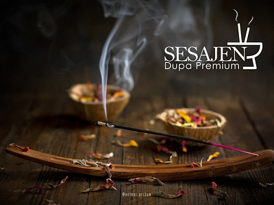 Sesajen - Incense brand logo branding design icon incense logo ritual tradition vector