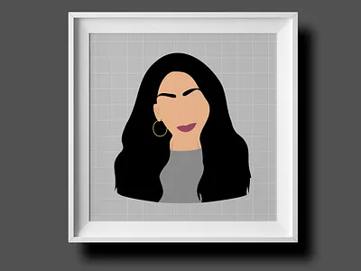 Self Portrait (Illustration) brand branding design identity identity branding identity design illustration illustration art illustrator minimal ui ux vector