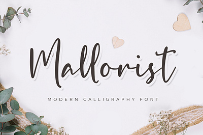 Mallorist calligraphy curly font font awesome font design lettering logotype script script font typography