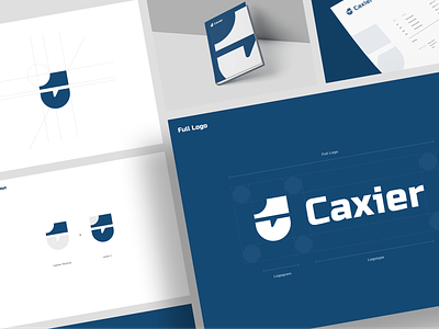 Caxier - Branding brand guidelines brand identity branding cash cashier cashier logo generic logo guidelines identity logo logo design logogram logomark logotype mockup money visual identity