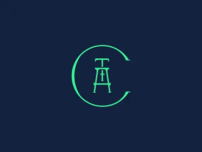 TAC logo furniture branding design font furniture illustration logo logodesign logotype typography vector