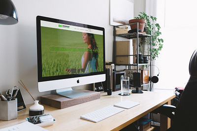 european organics website html ui webdesign website