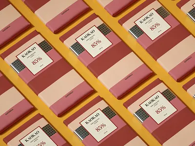 KaoKao - Guatemala No. 5 behance brand identity branding chocolate chocolate packaging design foil food illustration foodpackaging illustration label packaging design pattern texture texture illustration