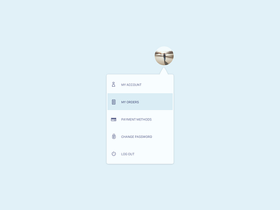 Daily UI 027 - Dropdown dailyui dailyui 027 dropdown dropdown menu dropdown ui ui ui design user interface design