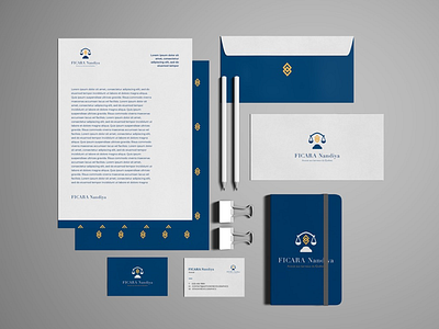 Ficara lawyer Brand identity design brand brandidentity designer letterhead logo logodesign stationary visitcard