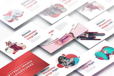Abstract Images Placeholders - PowerPoint Slides abstract placeholders abstract shape creative design different editable fluid gradients modern powerpoint presentation sales powerpoint slide presentation slidemaster slides smart