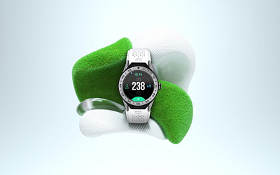 Smartwatches 3d cgi digital editorial folioart illustration jvg product studio technology