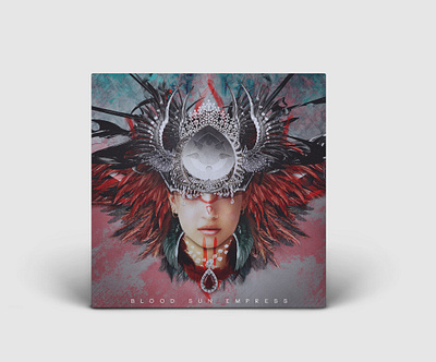 Blood Sun Empress album art album artwork album cover album cover design graphic design music art music artwork photomanipulation single artwork single cover