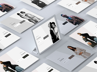 Zara Web campaign brand identity branding branding design communication graphic logo minimal ui ui ux ui design uidesign uiux user user experience user interface user interface design userinterface ux zara