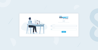 ECC Login Screen branding design illustration logo minimal typography ui ux web website