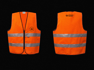 Hypnotic Hauling Update 2.0 behance behance project brand brand design brand identity branding branding design brutalism business business identity chicago driver graphicdesign logo logo business logodesign logos reflective vest truck worker