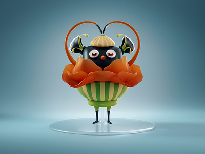 BA•MAK 3d character illustration monster