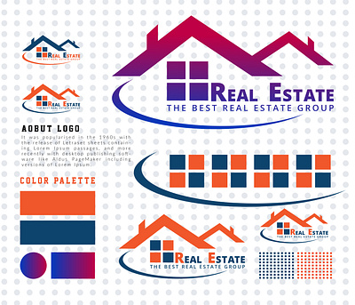 Logo Design - Real Estate Logo - Best Logo - Minimailist Logo - app branding design icon illustration logo logo a day logo animation logo design logo designer logo mark logodesign logodesigner logodesigns logos logotype typography ui ux vector