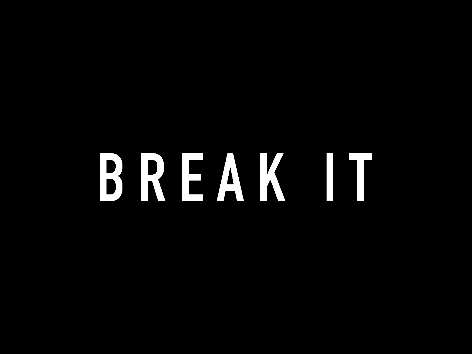 Break It animation gif gif animated photoshop