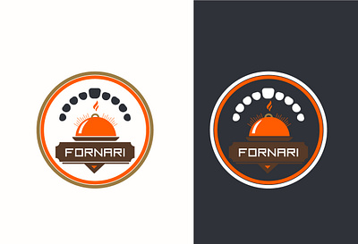 Fornari wood oven restaurant logo logo restaurant logo wood logo