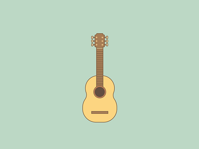 GUITAR ILLUSTRATION branding concept icon illustration illustrator logo ui vector web web design webdesign