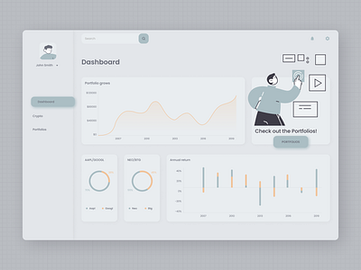 Dashboard crypto dashboad dashboard design dashboard ui graphic monochrome