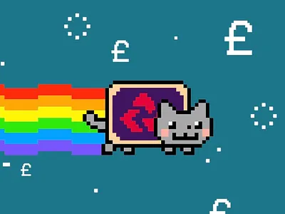 NatWest CatWest catwest mascot nyan cat