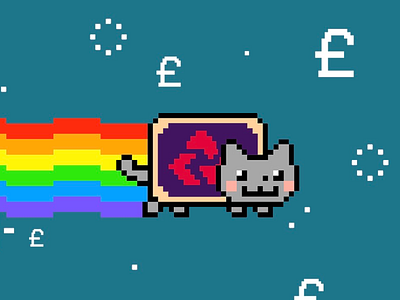 NatWest CatWest catwest mascot nyan cat