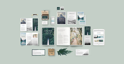 JUNIPER Branding Bundle adobe brand design brand identity branding branding template business card corporate design design download flyers graphic design graphics indesign indesign template modern design photoshop photoshop template print template stationery template