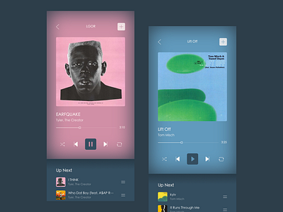 dailyUI #009 Music Player app app design dailyui gui mobile music app music player sketch ui ui design ux