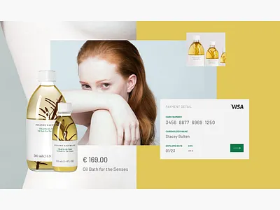 Daily UI #002 - Credit card checkout design ui web