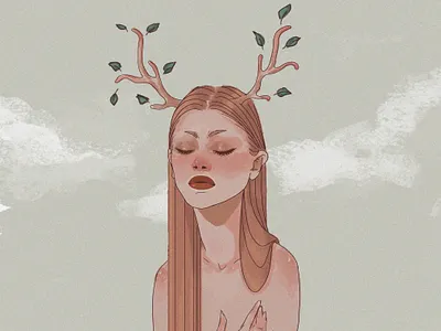 overly-noised and silky character design commissioned commissions concept art digital art digital artist digital illustration digital portrait digitalart fantasy art female character illustration illustrator portrait portrait art