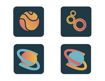 Logo Sketches - Gradient Exploration gradient color gradient design gradient logo logo design logo designer logo development logo ideas logo sketches logo sketching