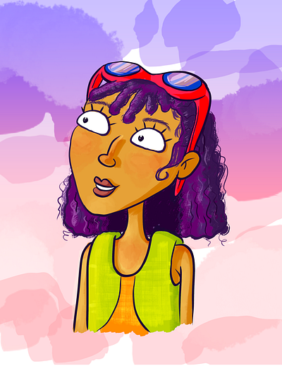 #SixFanArts #2: Reggie Rocket digital illustration illustration nickelodeon nicktoons photoshop rocket power sixfanarts