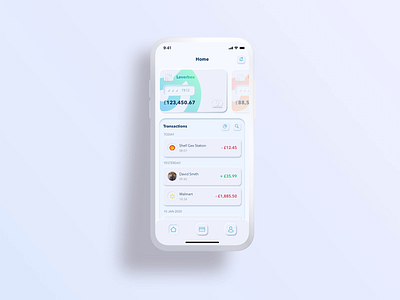 Banking App app bank design finance ui ux