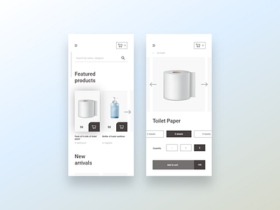 012 E-commerce item challenge dailyui design e commerce mobile product screen shop ui ux