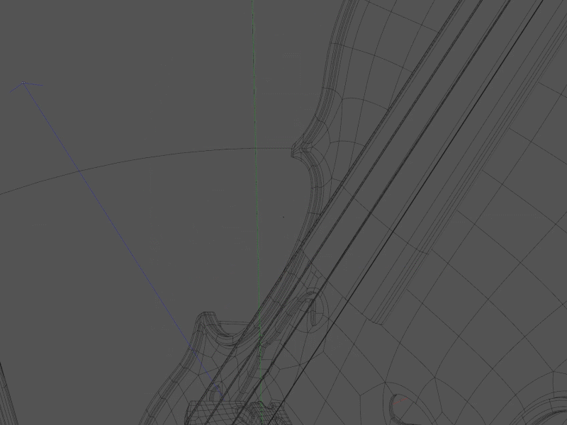 Violin | modeling & shading making-of animation cinema4d clean design making of minimal modeling shading
