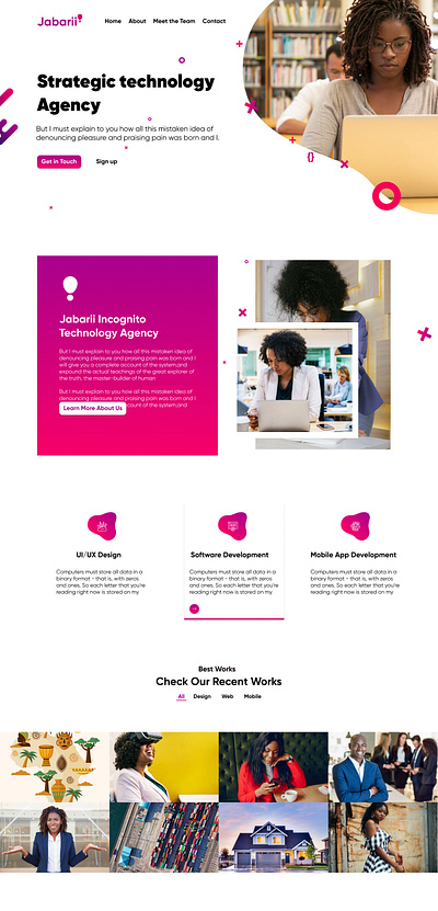 Landing Page