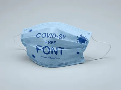 Covid SY Free Font branding corona covid covid sy covid19 design download font free graphic illustration selcukyilmaz sy