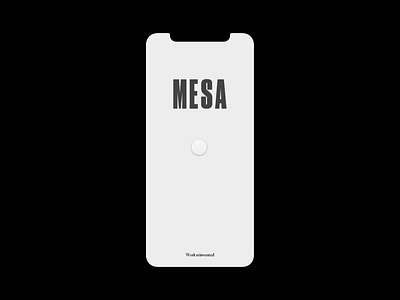 MESA.Tool | Mesa.school app app art direction branding framer framer x interaction interactiondesign microinteractions product design ui ux