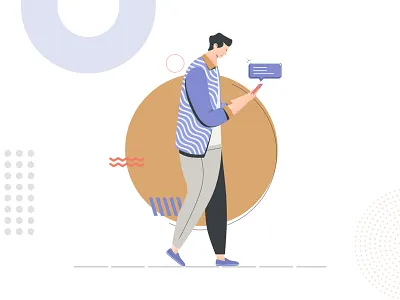 Notification illustration branding character character design design dribbble flat flat design flat illustration illustration illustration art popular system ui ux vector vector illustration