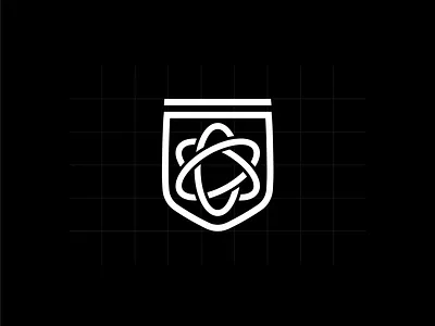 SS Icon badge design icon illustration logo simple typography