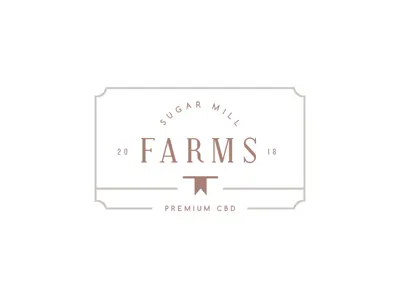 Sugar Mill Farms brand identity branding cbd health identity design logo designs logos premium wellness