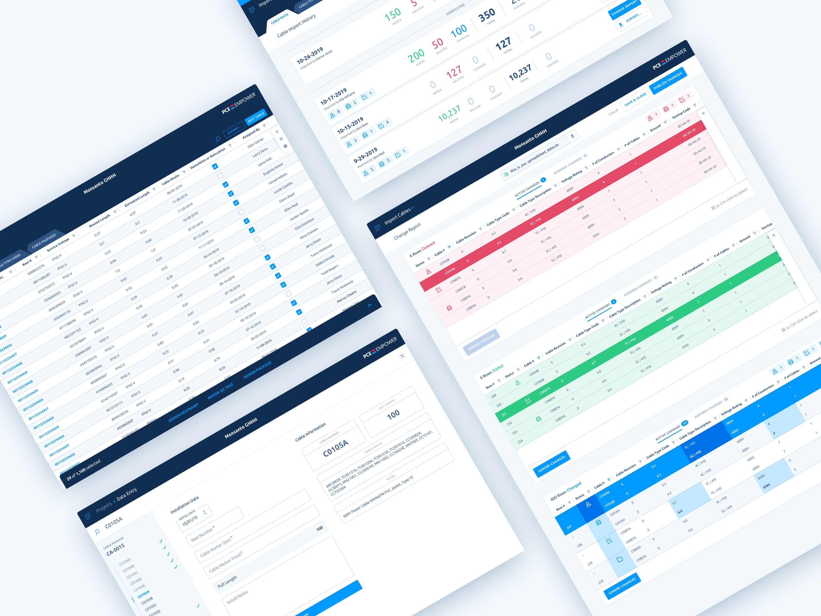 Example of Electrical Engineering Project Management App